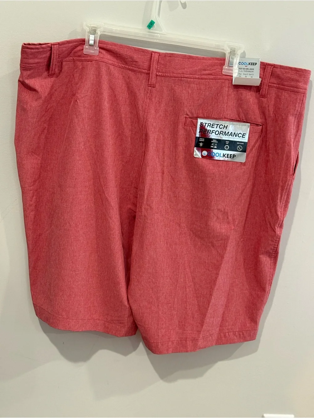 New Cool Keep 42 Stretch Performance Men's Lightweight Shorts w Pockets 843
